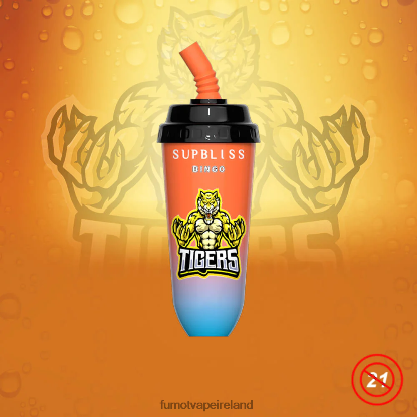 Fumot Supbliss Bingo 8000 Disposable Vape Pod Device - 16ML (1 Piece) T6F626396 | Fumot Cigarette Electronique Cherry Peach Lemonade